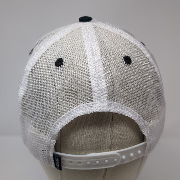 Brundage Snapback Trucker Hat Black One Size Mesh Back 6 Panel Ouray Sportswear - Picture 6 of 9